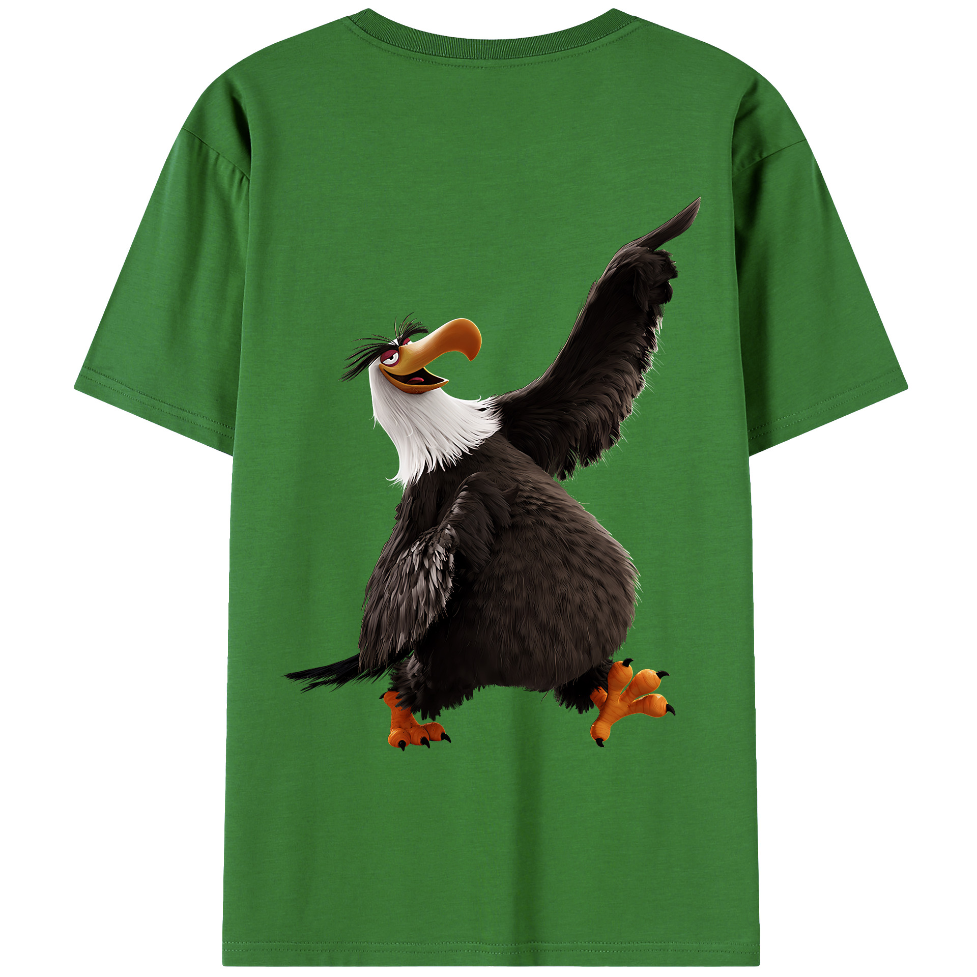 （画像用） Angry Birds アングリーバード レディース半袖Tシャツ(バックプリント)